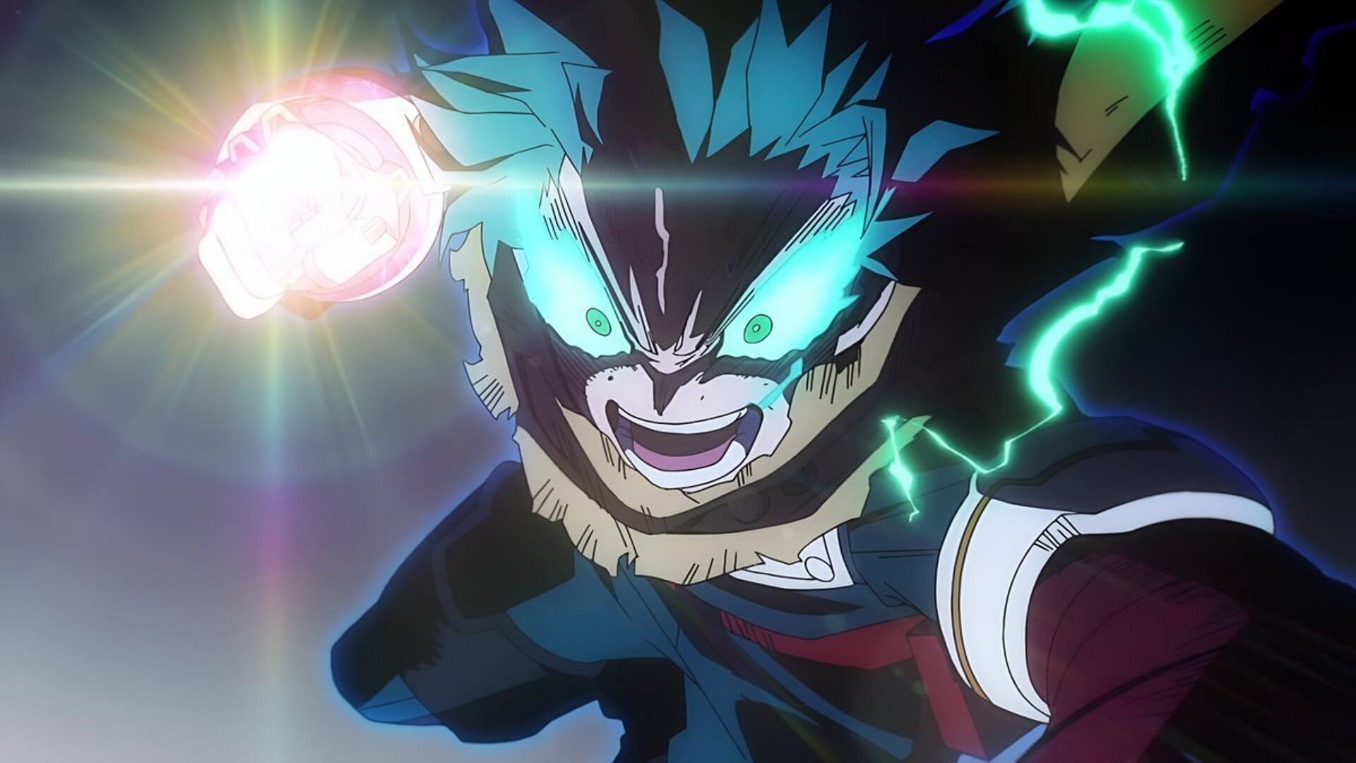 Izuku Midoriya in My Hero Academia (Image via Studio Bones)